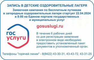 Заявочная кампания в загородные лагеря Заявочная кампания в загородные лагеря.